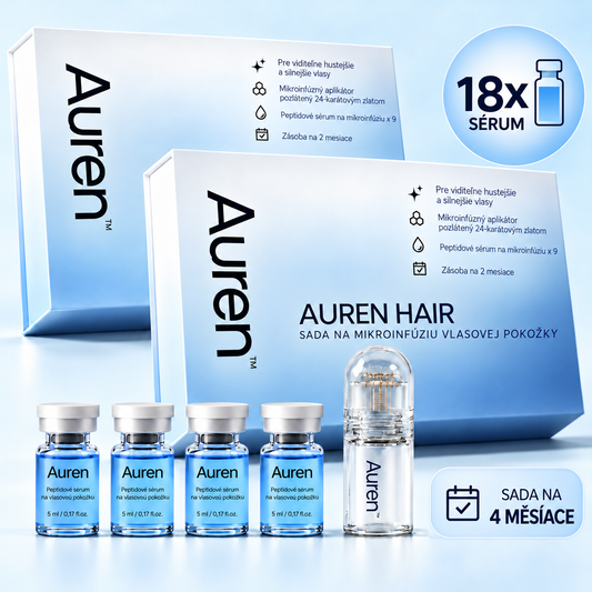 AUREN HAIR sada na mikroinfúziu (1 mesiac)