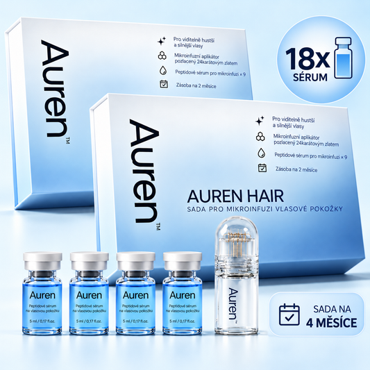 AUREN HAIR sada na mikroinfúziu (4 mesiace)